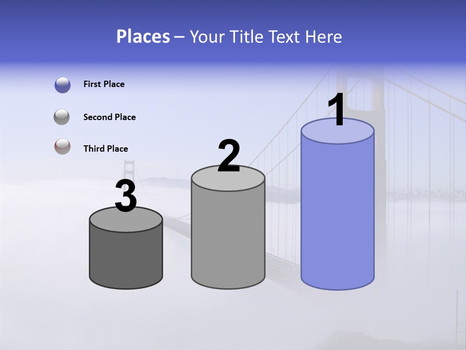 Golden Gate Bridge, San Francisco, California PowerPoint Template