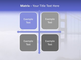 Golden Gate Bridge, San Francisco, California PowerPoint Template