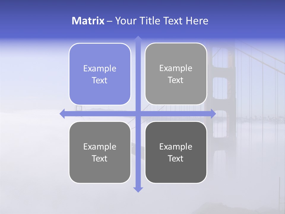 Golden Gate Bridge, San Francisco, California PowerPoint Template