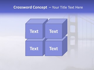 Golden Gate Bridge, San Francisco, California PowerPoint Template