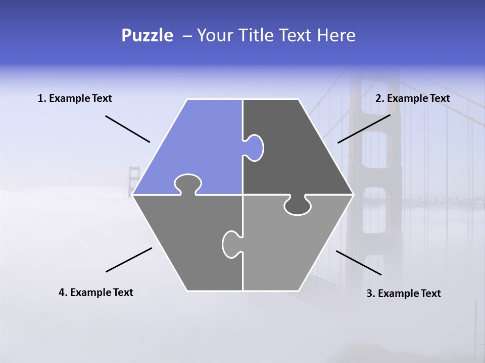 Golden Gate Bridge, San Francisco, California PowerPoint Template