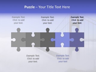 Golden Gate Bridge, San Francisco, California PowerPoint Template