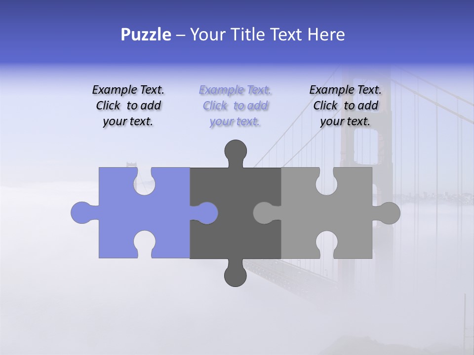 Golden Gate Bridge, San Francisco, California PowerPoint Template