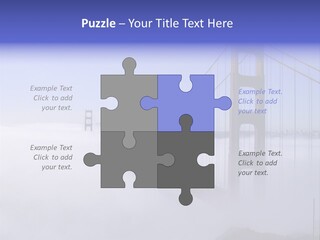 Golden Gate Bridge, San Francisco, California PowerPoint Template