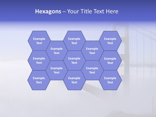 Golden Gate Bridge, San Francisco, California PowerPoint Template