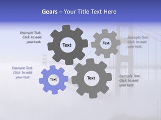 Golden Gate Bridge, San Francisco, California PowerPoint Template