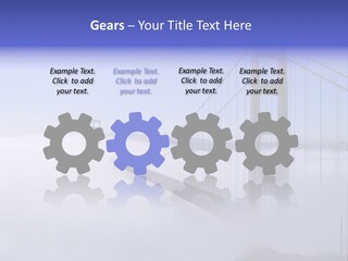 Golden Gate Bridge, San Francisco, California PowerPoint Template