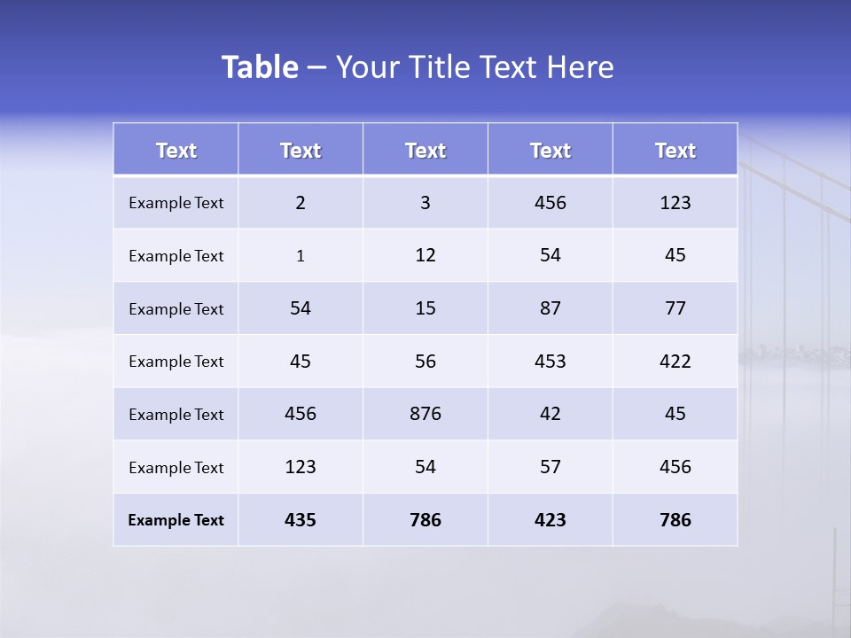 Golden Gate Bridge, San Francisco, California PowerPoint Template