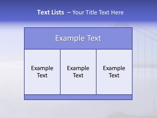 Golden Gate Bridge, San Francisco, California PowerPoint Template