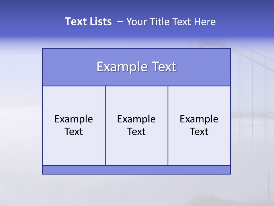 Golden Gate Bridge, San Francisco, California PowerPoint Template