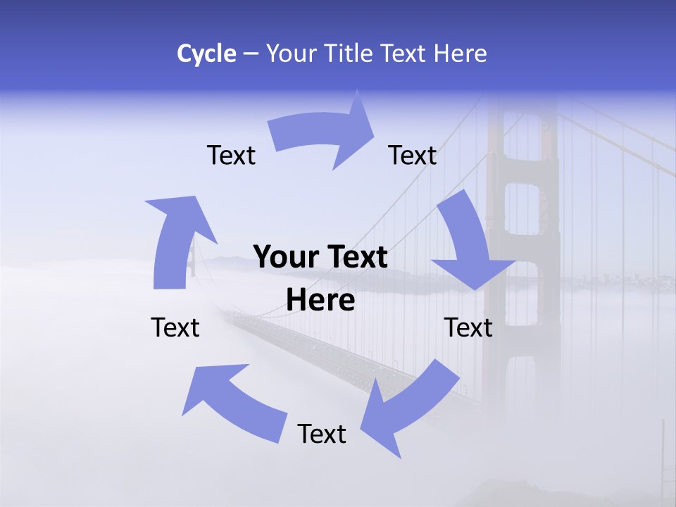 Golden Gate Bridge, San Francisco, California PowerPoint Template