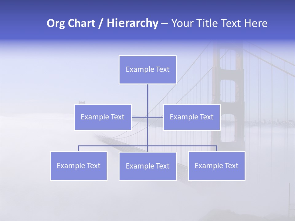Golden Gate Bridge, San Francisco, California PowerPoint Template