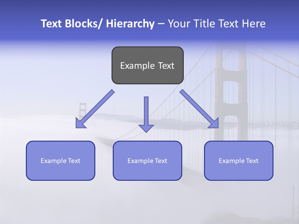 Golden Gate Bridge, San Francisco, California PowerPoint Template