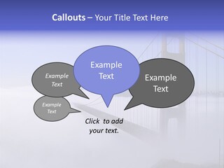 Golden Gate Bridge, San Francisco, California PowerPoint Template