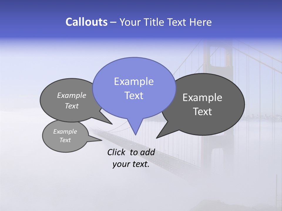 Golden Gate Bridge, San Francisco, California PowerPoint Template