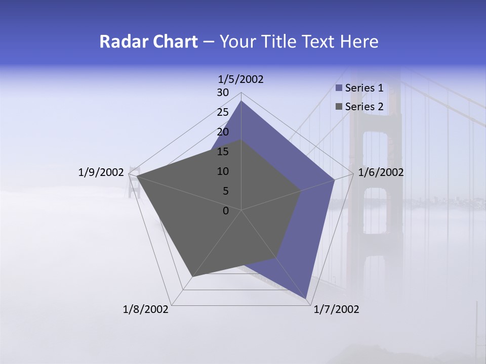 Golden Gate Bridge, San Francisco, California PowerPoint Template