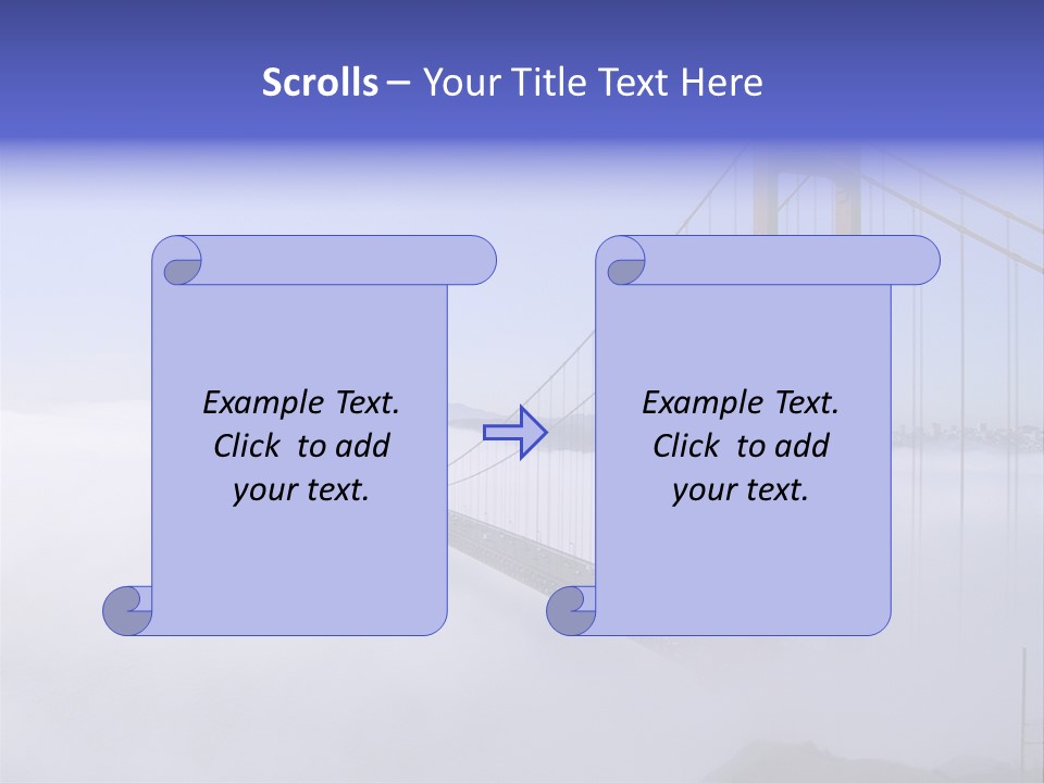 Golden Gate Bridge, San Francisco, California PowerPoint Template