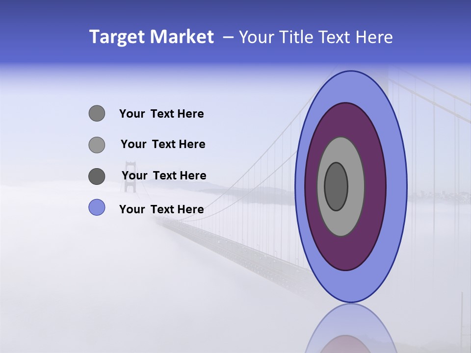 Golden Gate Bridge, San Francisco, California PowerPoint Template