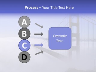 Golden Gate Bridge, San Francisco, California PowerPoint Template