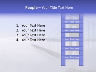 Golden Gate Bridge, San Francisco, California PowerPoint Template