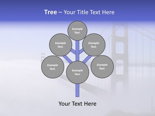Golden Gate Bridge, San Francisco, California PowerPoint Template
