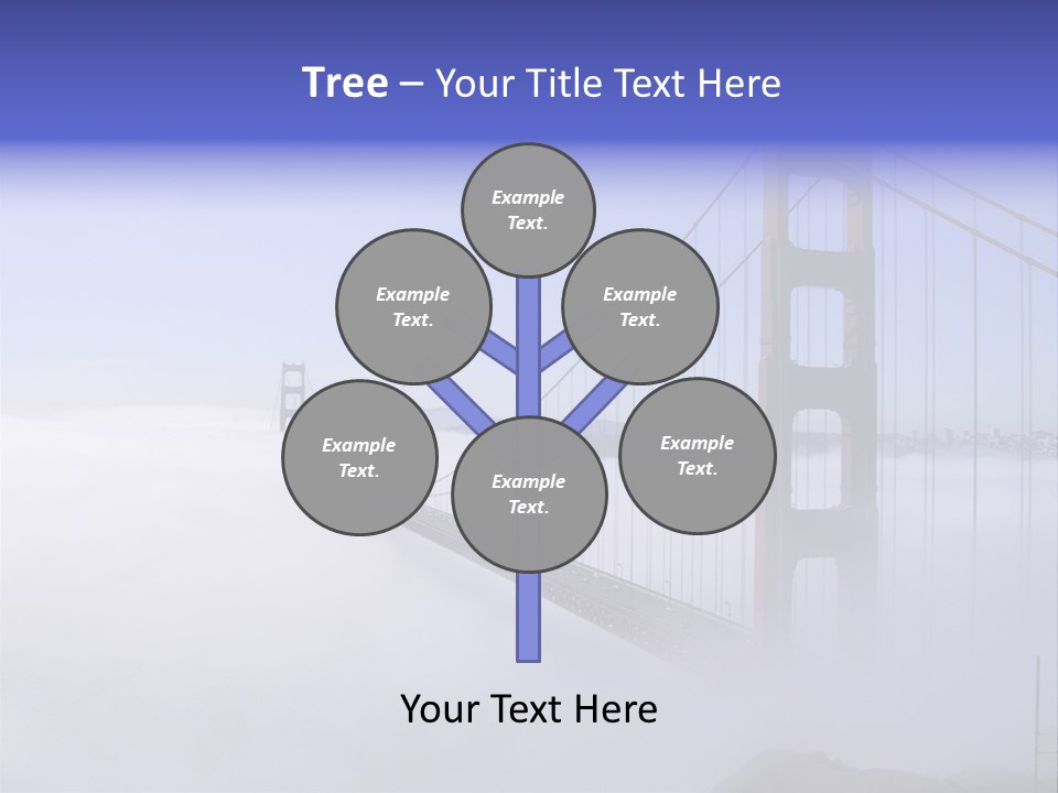 Golden Gate Bridge, San Francisco, California PowerPoint Template