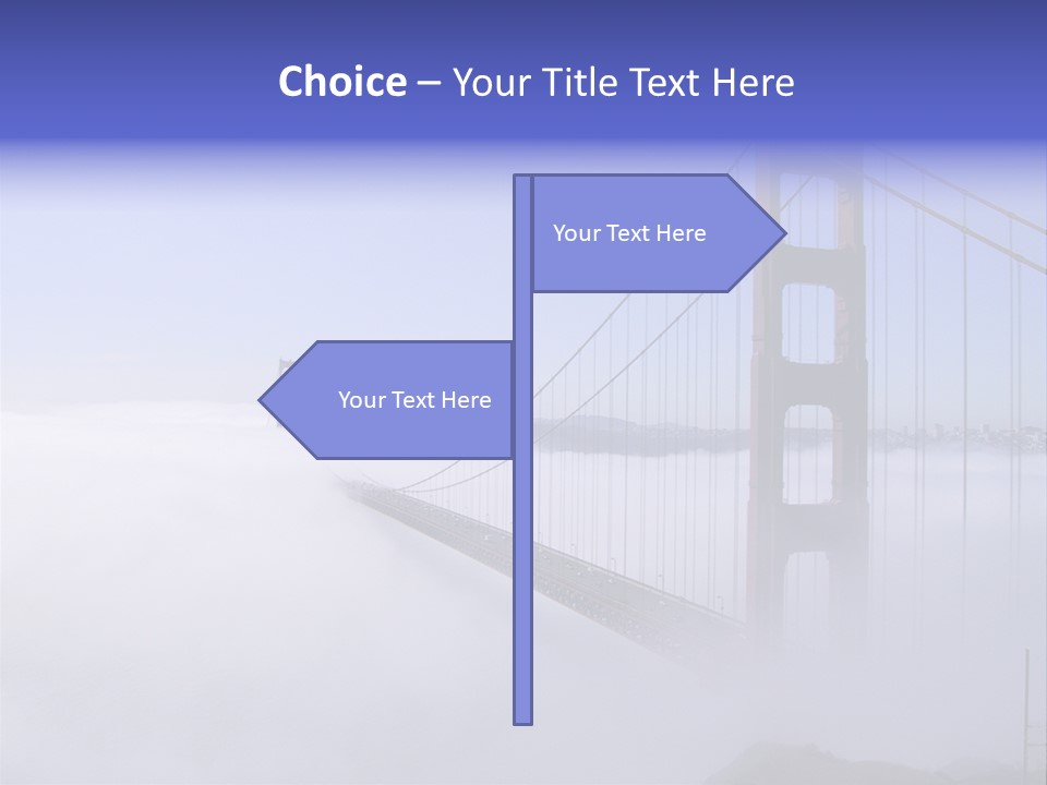 Golden Gate Bridge, San Francisco, California PowerPoint Template
