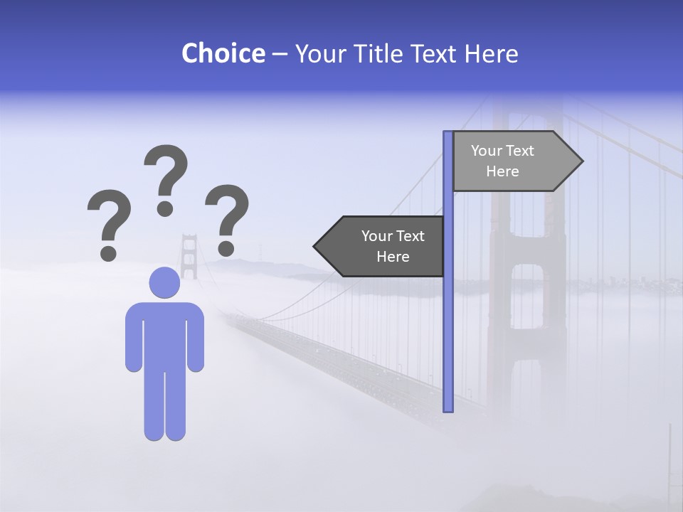 Golden Gate Bridge, San Francisco, California PowerPoint Template