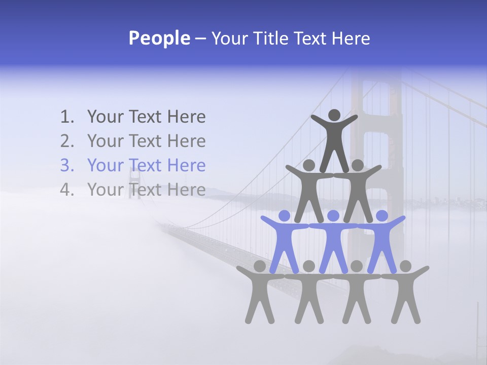 Golden Gate Bridge, San Francisco, California PowerPoint Template