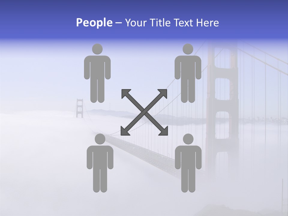 Golden Gate Bridge, San Francisco, California PowerPoint Template