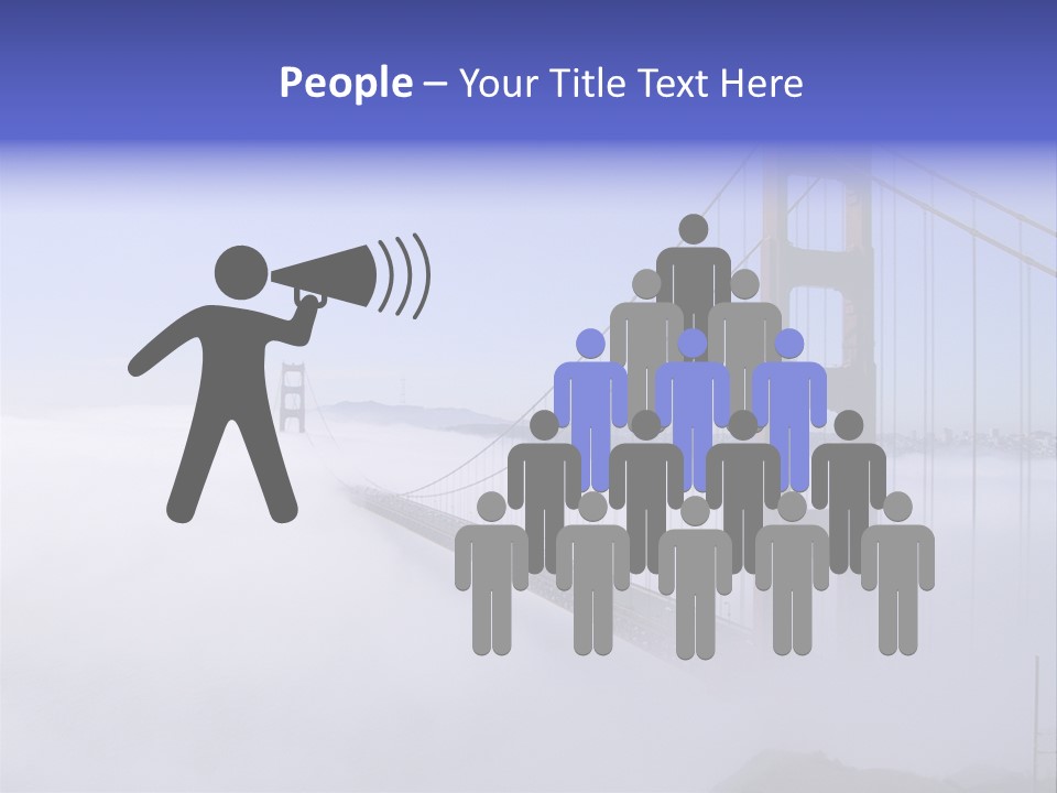 Golden Gate Bridge, San Francisco, California PowerPoint Template