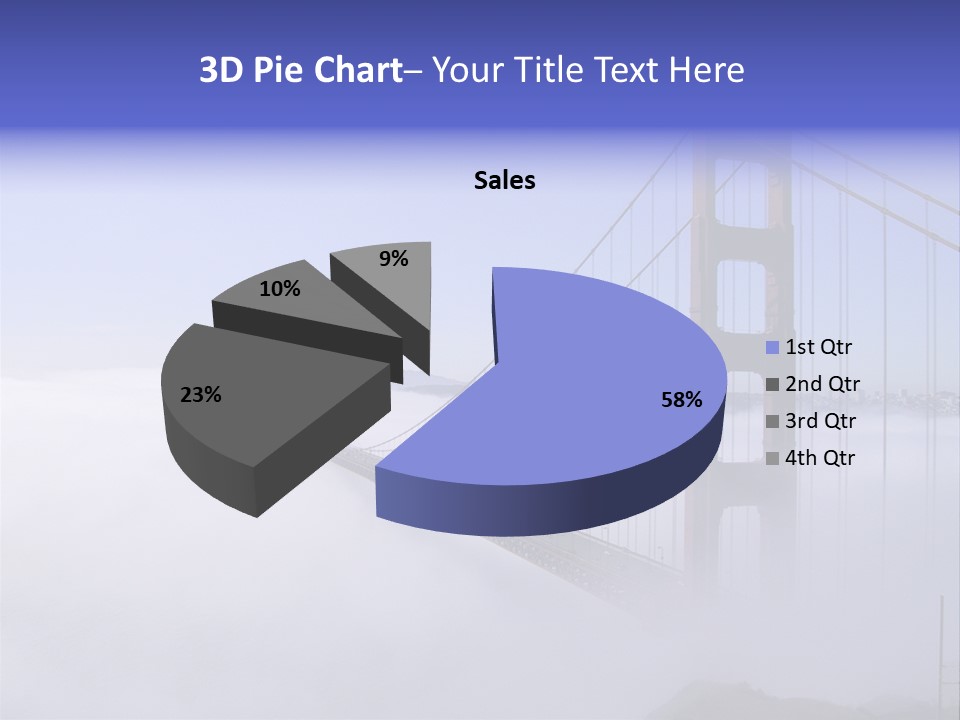 Golden Gate Bridge, San Francisco, California PowerPoint Template