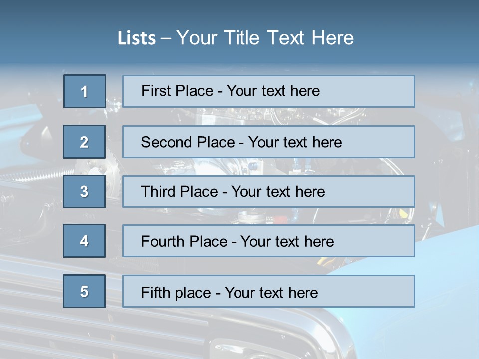 Car Show PowerPoint Template