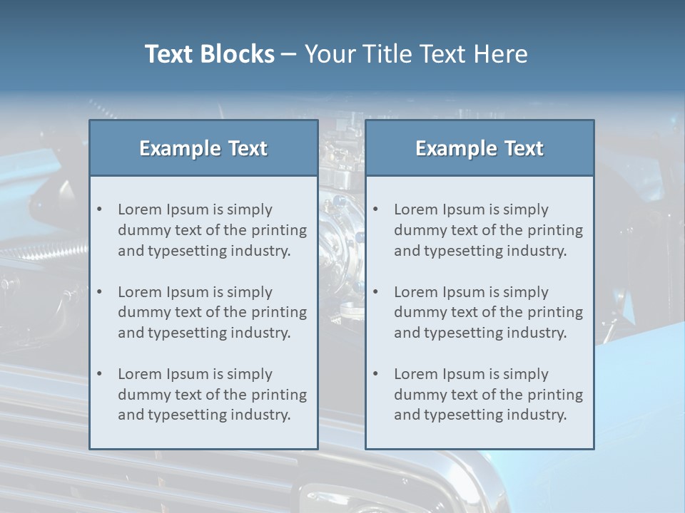 Car Show PowerPoint Template