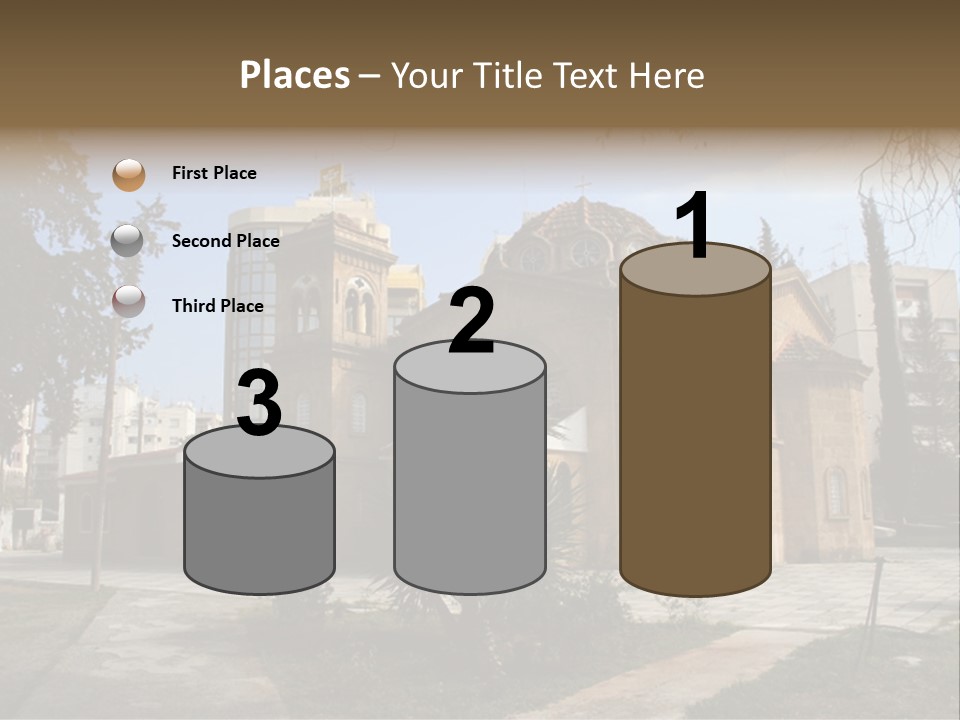 Greek Orthodox Church In Nicosia PowerPoint Template