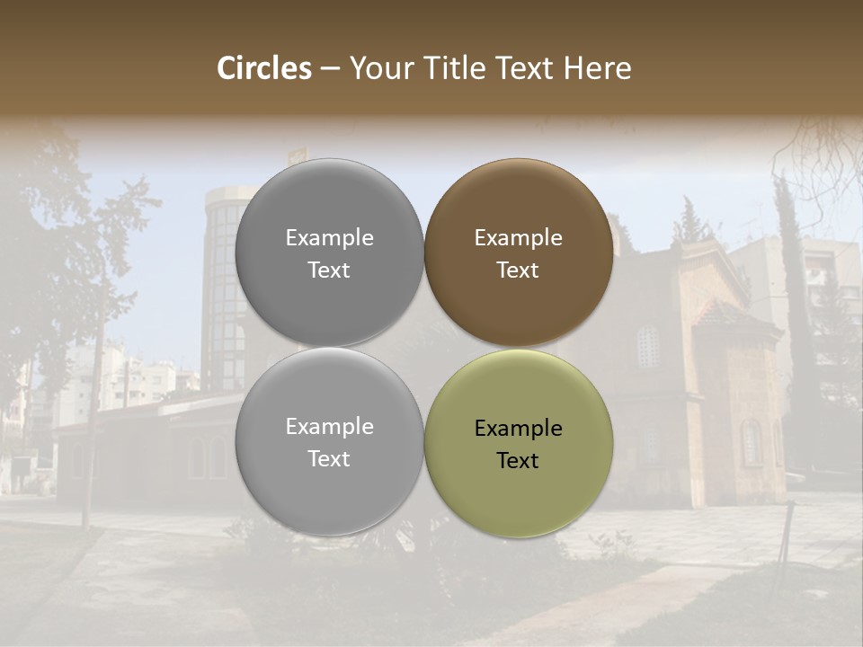 Greek Orthodox Church In Nicosia PowerPoint Template