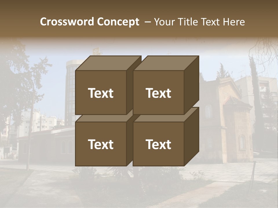 Greek Orthodox Church In Nicosia PowerPoint Template