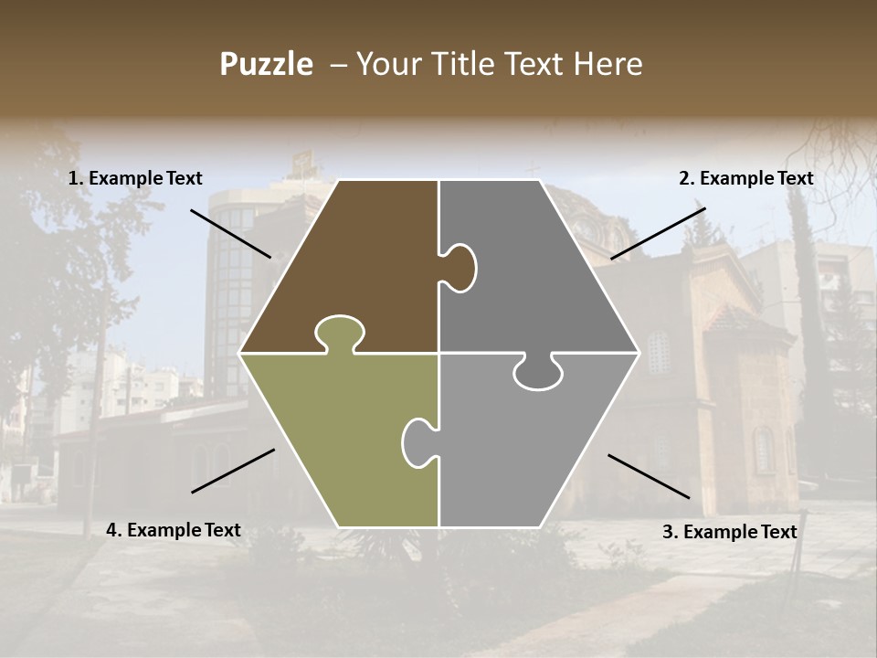 Greek Orthodox Church In Nicosia PowerPoint Template