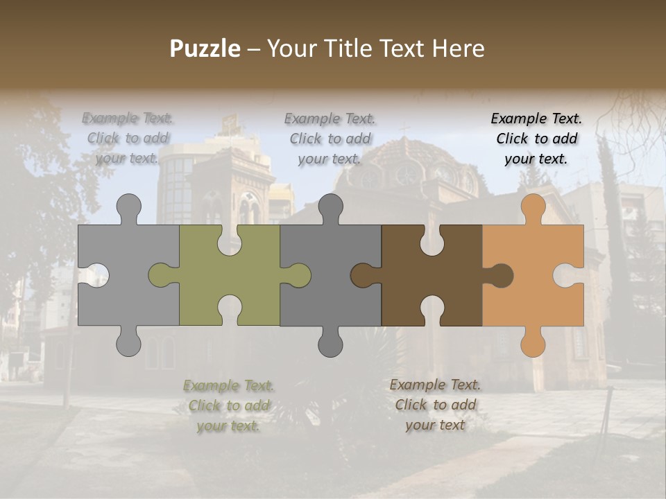 Greek Orthodox Church In Nicosia PowerPoint Template