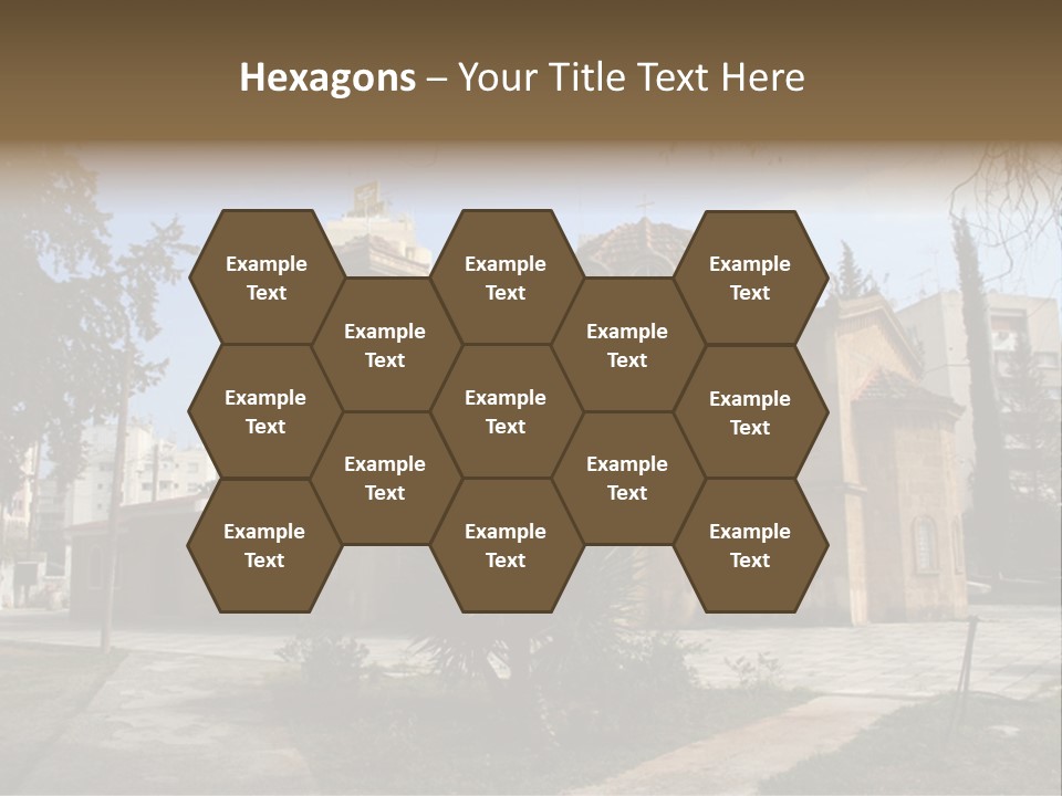 Greek Orthodox Church In Nicosia PowerPoint Template