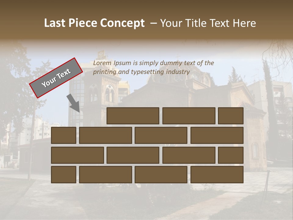 Greek Orthodox Church In Nicosia PowerPoint Template