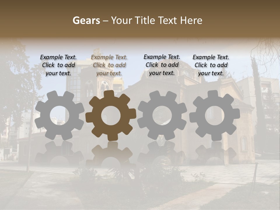 Greek Orthodox Church In Nicosia PowerPoint Template