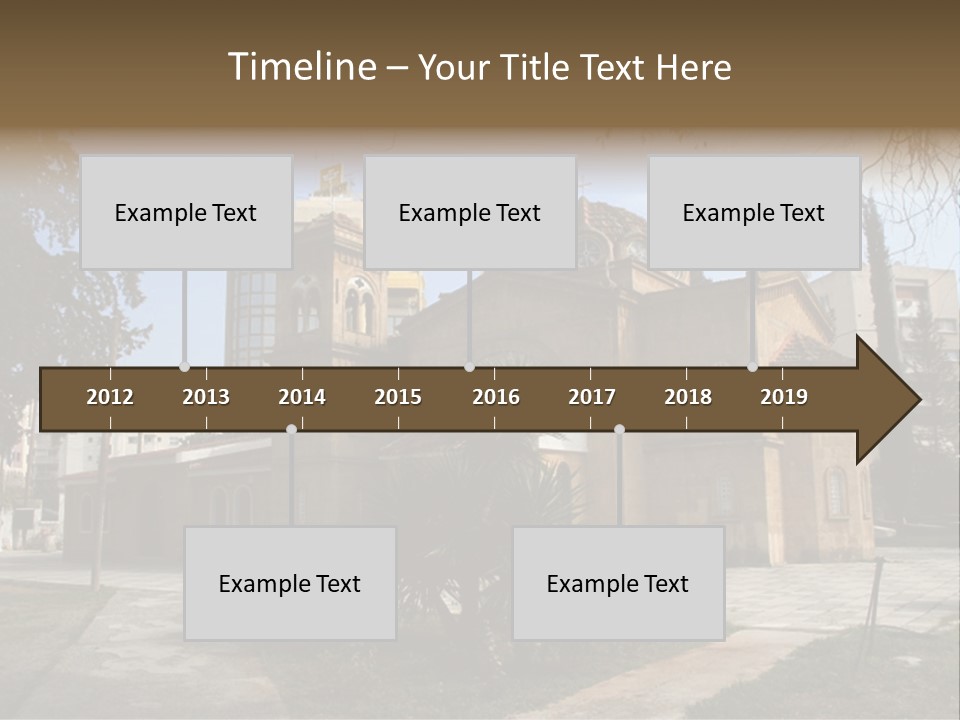 Greek Orthodox Church In Nicosia PowerPoint Template