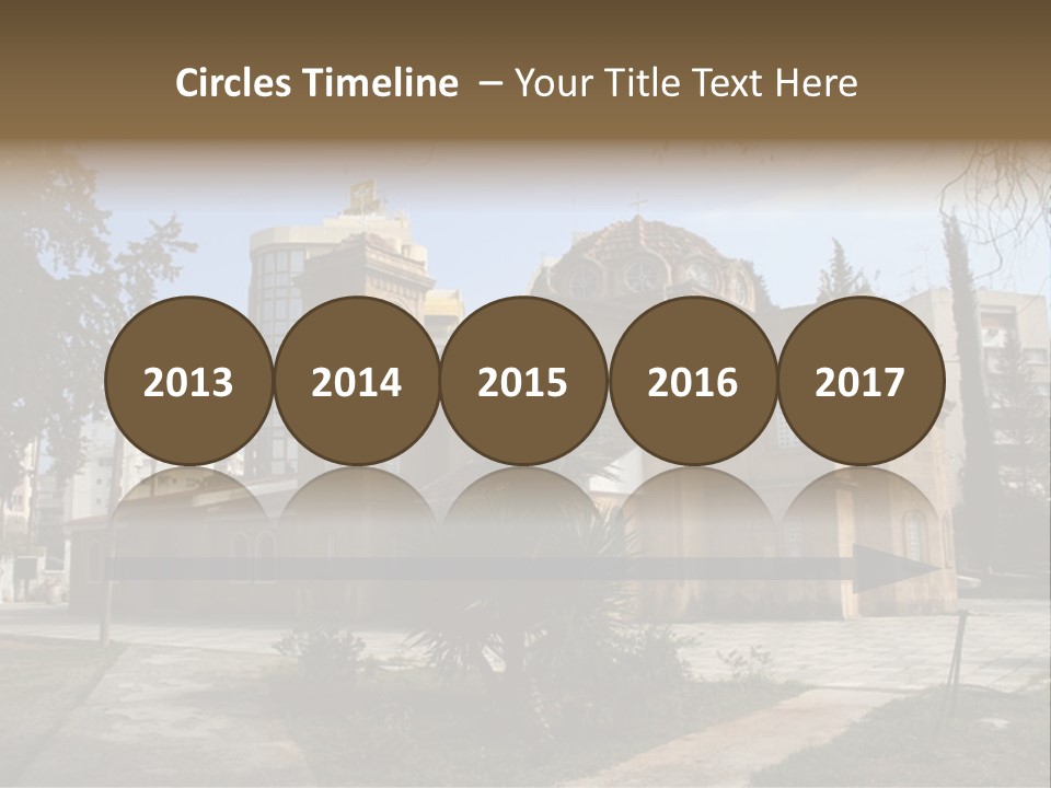 Greek Orthodox Church In Nicosia PowerPoint Template