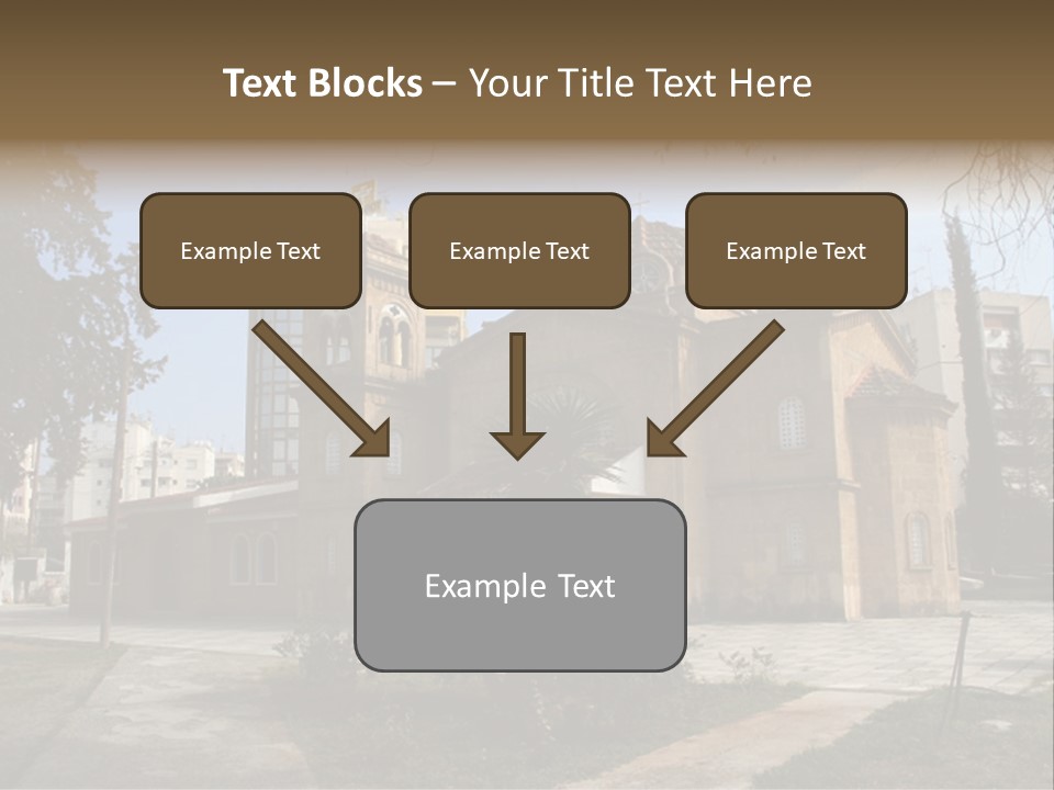 Greek Orthodox Church In Nicosia PowerPoint Template