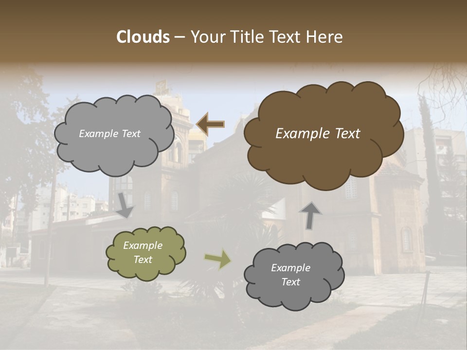 Greek Orthodox Church In Nicosia PowerPoint Template