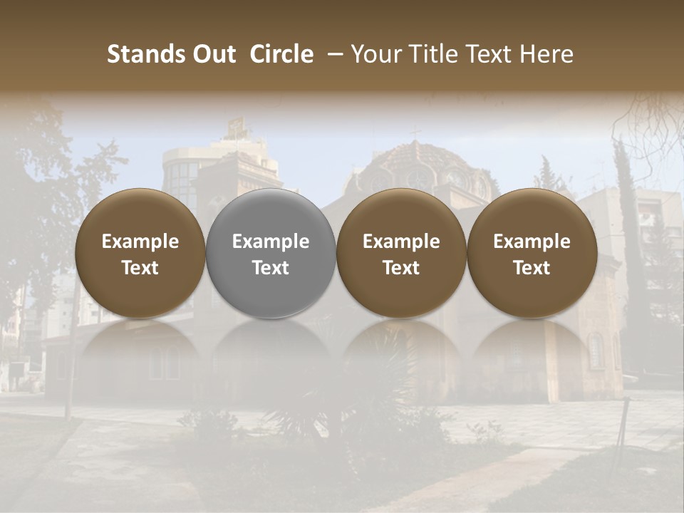 Greek Orthodox Church In Nicosia PowerPoint Template