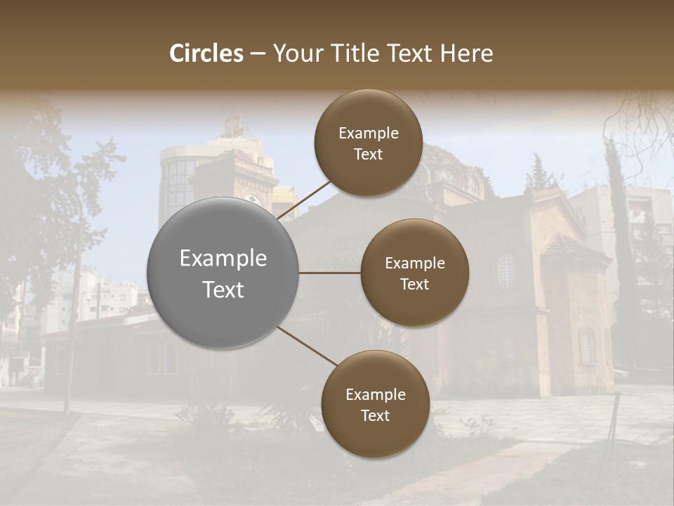 Greek Orthodox Church In Nicosia PowerPoint Template