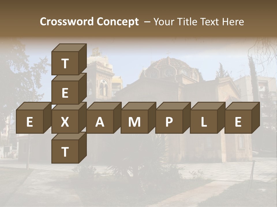 Greek Orthodox Church In Nicosia PowerPoint Template