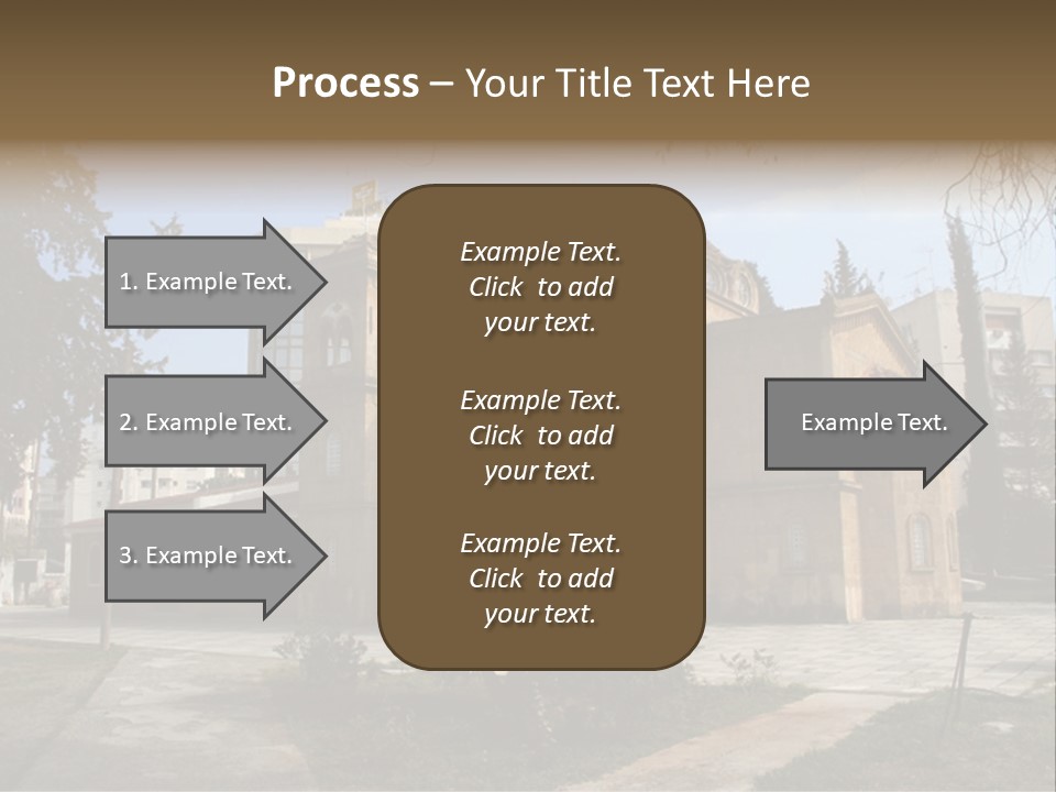 Greek Orthodox Church In Nicosia PowerPoint Template